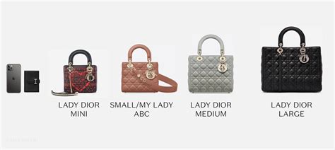 lady dior 20 x 25|dior size chart.